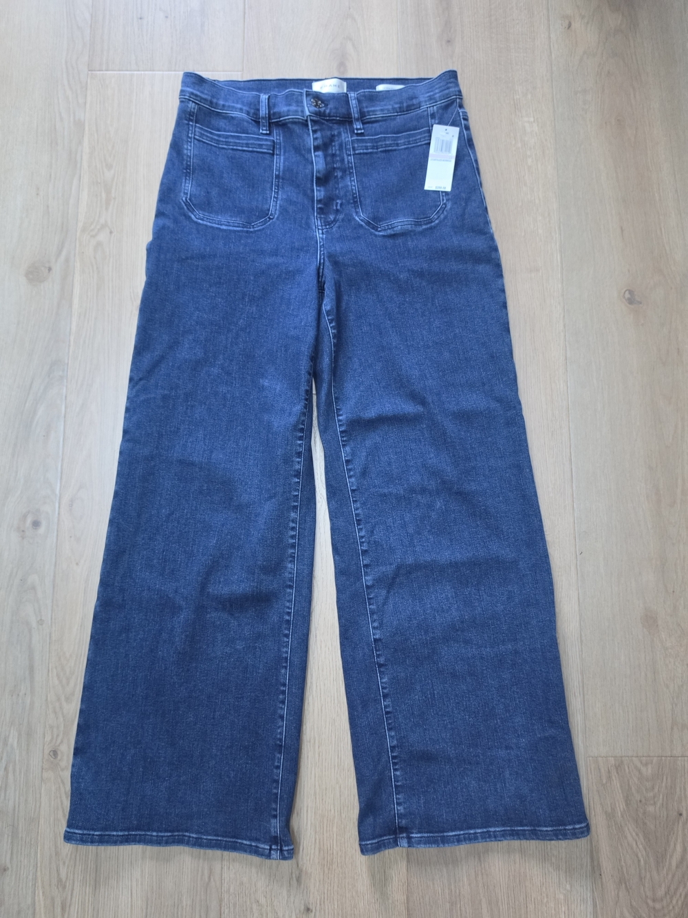 FRAME NWT Le Slim Palazzo High Rise Wide Leg Jeans Size 32 - Picture 2 of 10